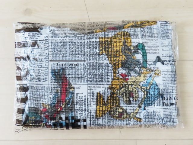 K10 美品 John Galliano ジョンガリアーノ ニュースペーパー 総