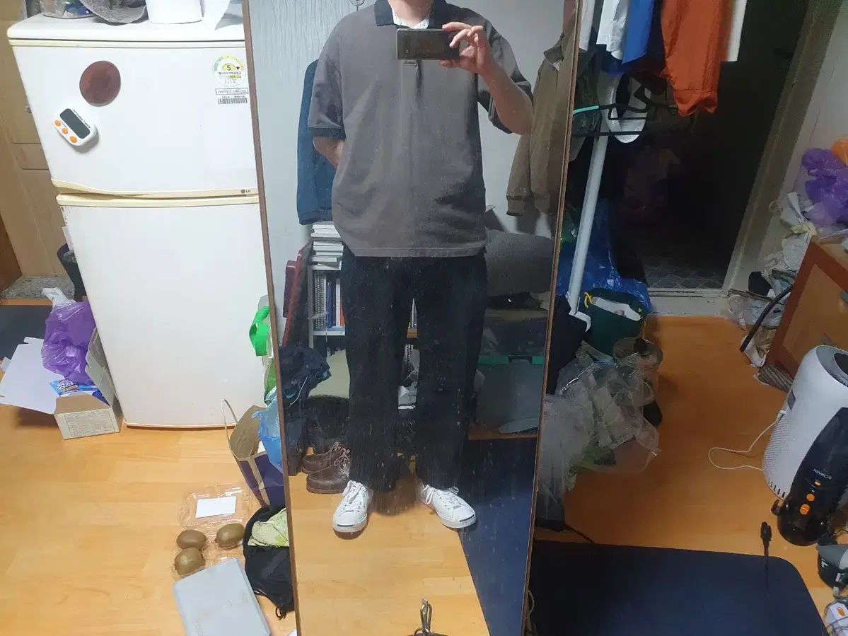 ルートファインダー パラシュート パンツ 黒 M サイズ