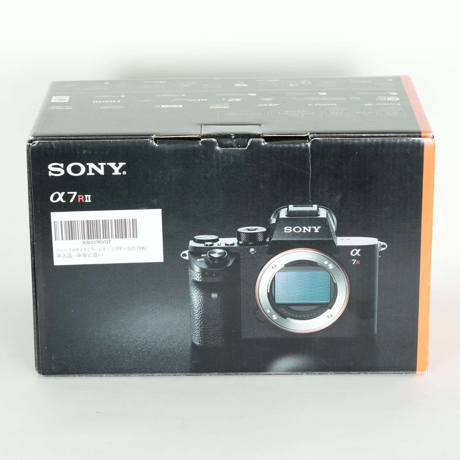 SONY α7R II ILCE-7RM2 シャッター約8500回 SONY α7R II ILCE-7RM2 シャッター約8500回