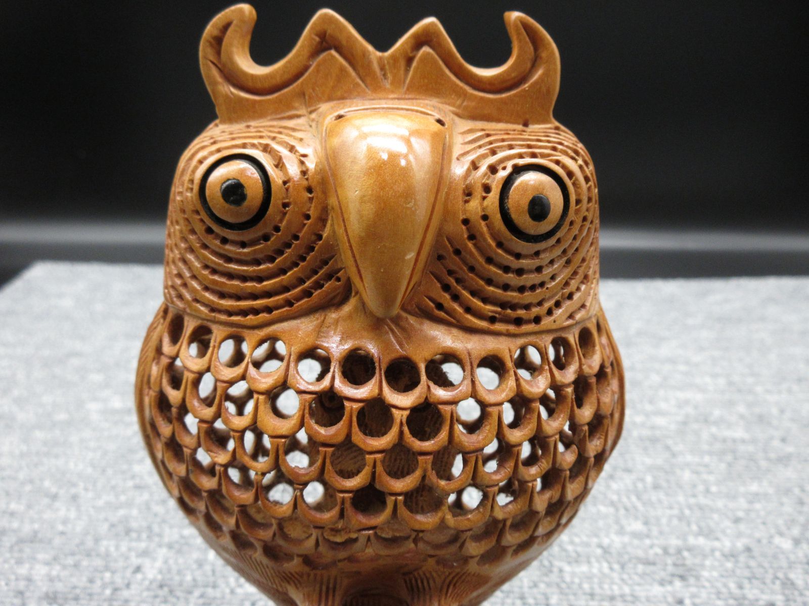 ふくろう　埋もれ木　木彫り　縁起物 ふくろう 埋もれ木 木彫り 縁起物