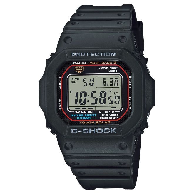 2年保証 GW-M5610U-1 CASIO G-SHOCK カシオ Gショック ジーショック LEDライト 電波時計 ソーラー充電 マルチバンド6 タフソーラー ORIGIN ブラック 防水