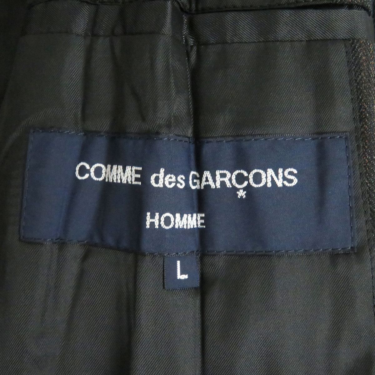 未使用品□COMME des GARCONS HOMME/コムデギャルソン オム ストライプ  