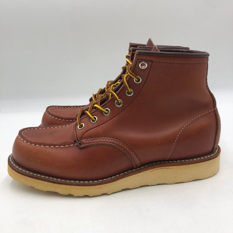 品 RED WING レッドウィング 6 INCH CLASSIC MOC TOE 8875 6インチ クラシック モックトゥ ブーツ 靴 刺繍羽タグ 164-251019-ks-14-tei