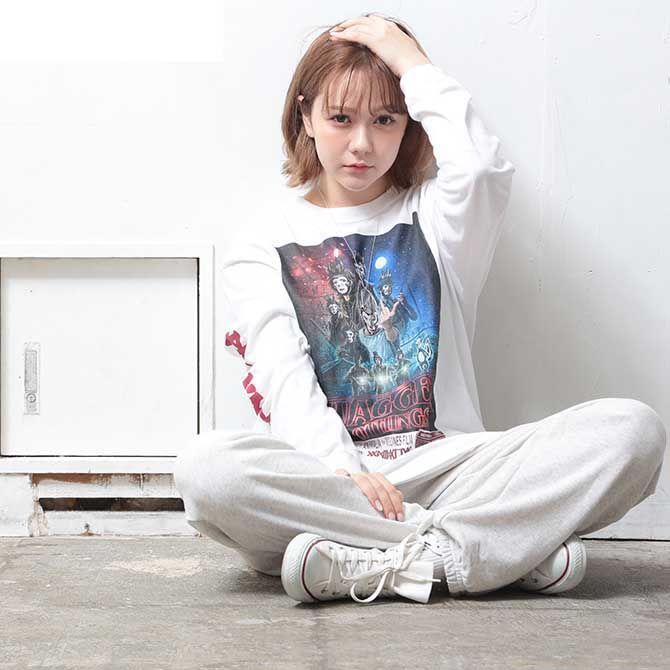 ANIMALIA アニマリア SWAGGER CLOTHINGS Poster L/S TEE T-SHIRTS