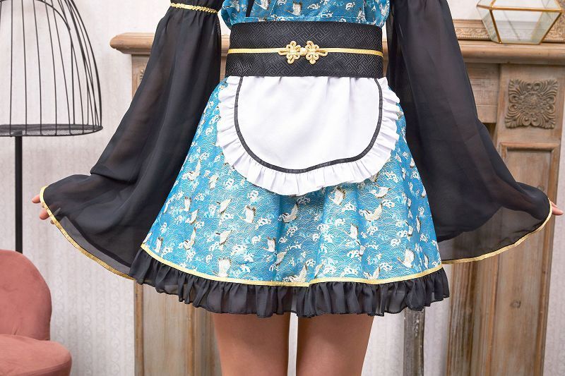 SugarWhip 鬼和メイド [鬼 コスプレ 節分 和風 メイド服 コスチューム