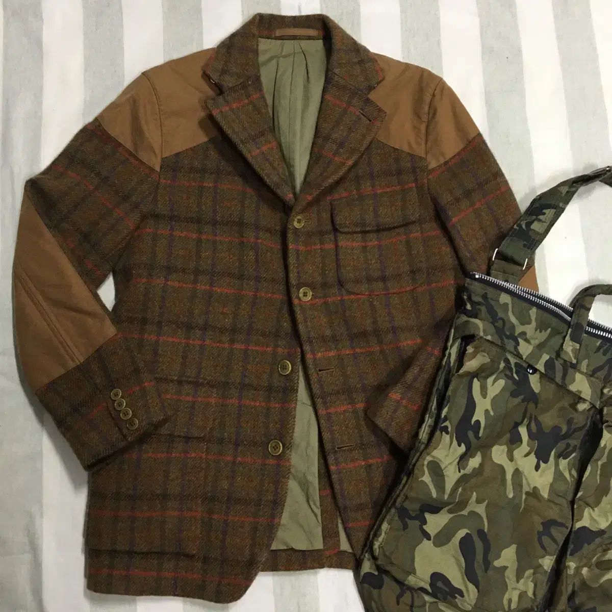 【雷市場（ポンジャン）商品韓国直送】 50 平和 限定 Nigel Cabourn(ナイジェル ケーボン) マロリー ジャケット 48