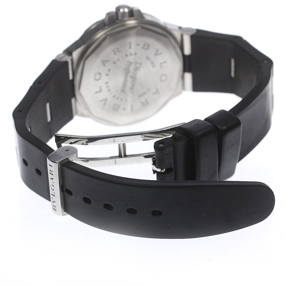 ブルガリ BVLGARI SD40S ディアゴノ スクーバ デイト 自動巻き メンズ  