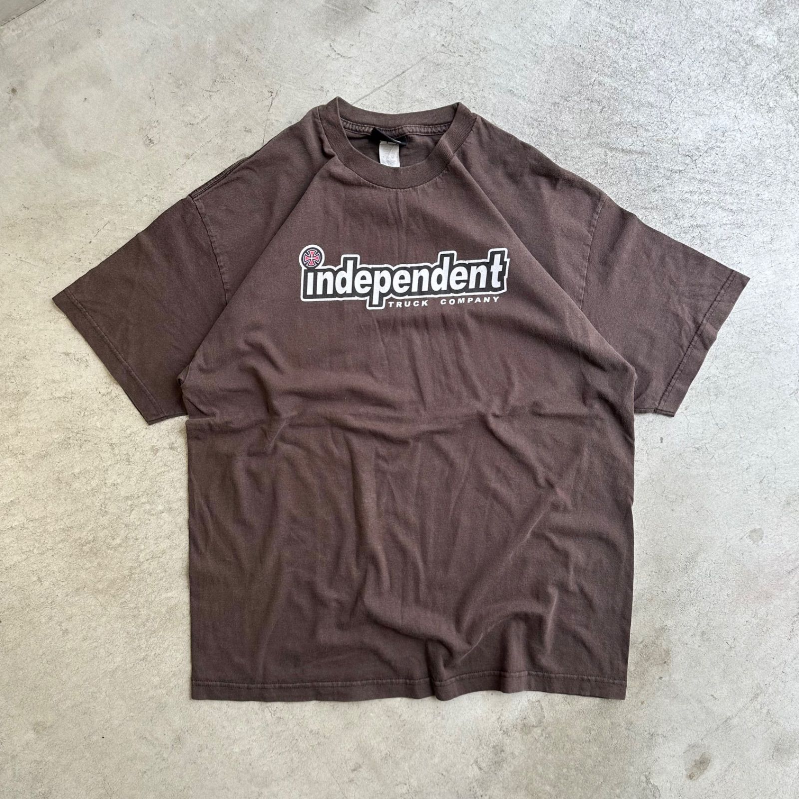 independent tシャツ 90s old Independent ブラック Tシャツ vintage