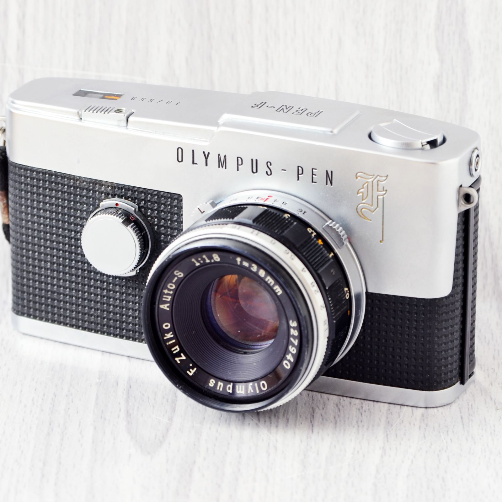 整備済完動品OLYMPUS PEN-F+38mm F1.8 レンズセット