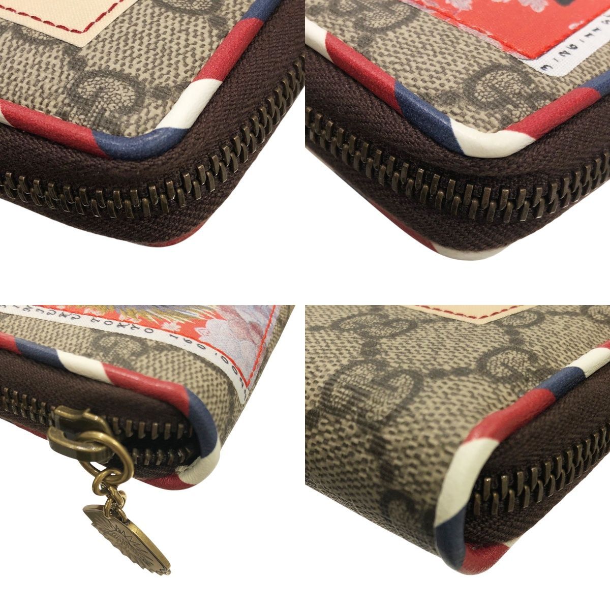 GUCCI 長財布 虎と宇宙船刺繍 GUCCI 長財布 虎と宇宙船刺繍 GUCCI 長財布 虎と宇宙船刺繍【公式認定