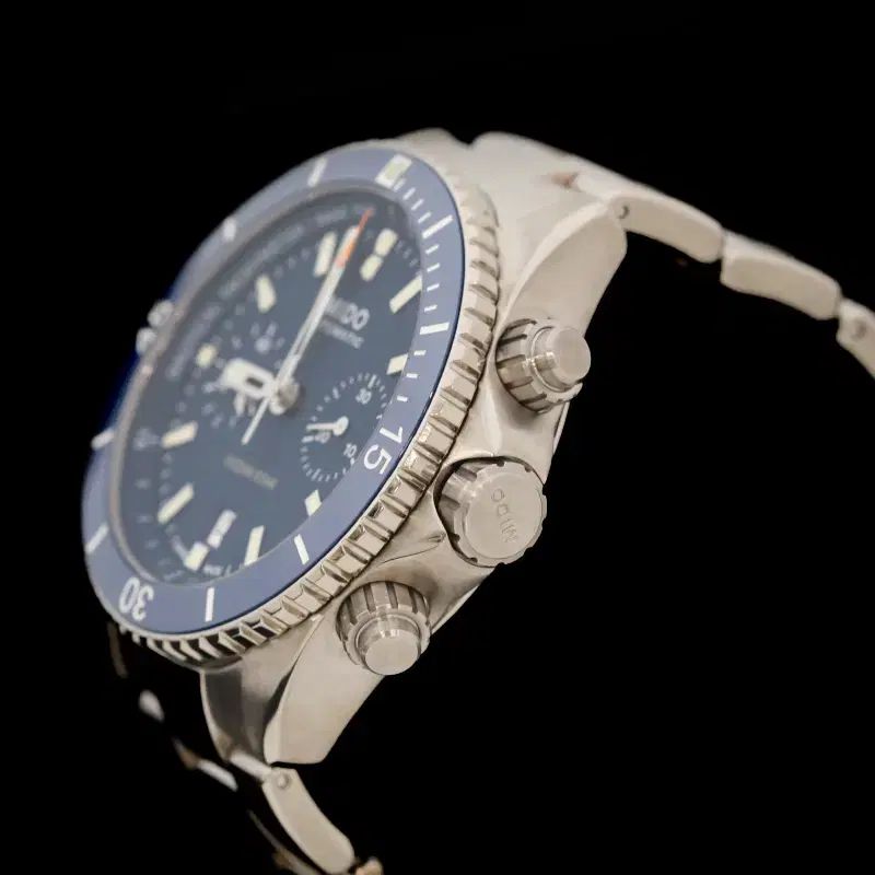 純正 ミドー M026 627 オーシャンスター チタン スチール 青文字盤 44mm