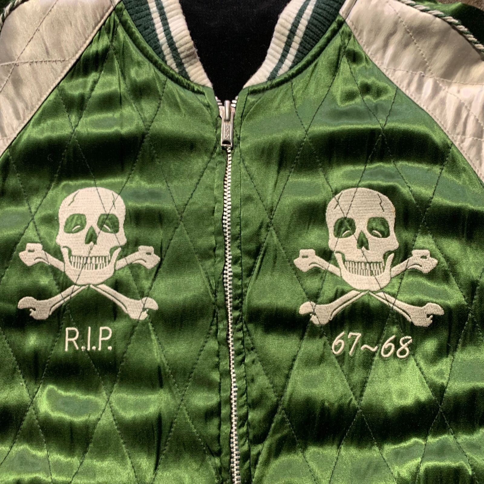 HYSTERIC GLAMOUR 00s 別珍 リバーシブル スカジャン ベトジャン