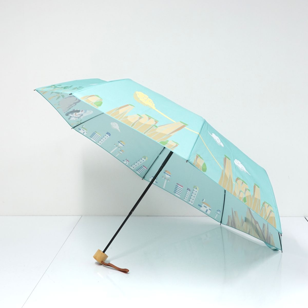 ドラゴンボール 折りたたみ傘 HOKUSAIGRAPHIC USED美品 No.9