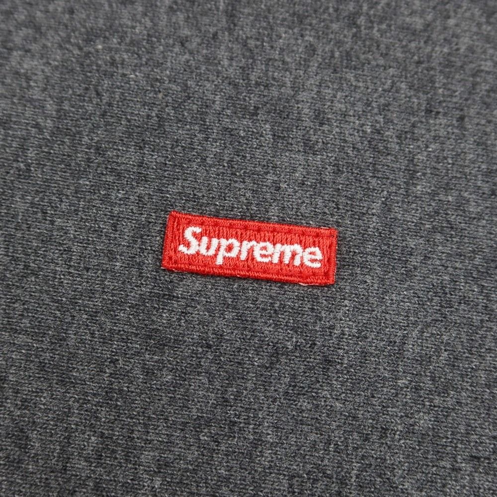 【中古】【未使用】シュプリーム Supreme 2021年秋冬 Small Box Hooded Sweatshirt 裏起毛スウェット プルオーバーパーカー ダークグレー【サイズS】【メンズ】-5