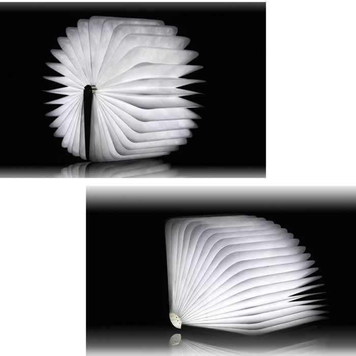 蛇腹式　LEDブックライト　木製表紙 蛇腹式 LEDブックライト 木製表紙 - メルカリ