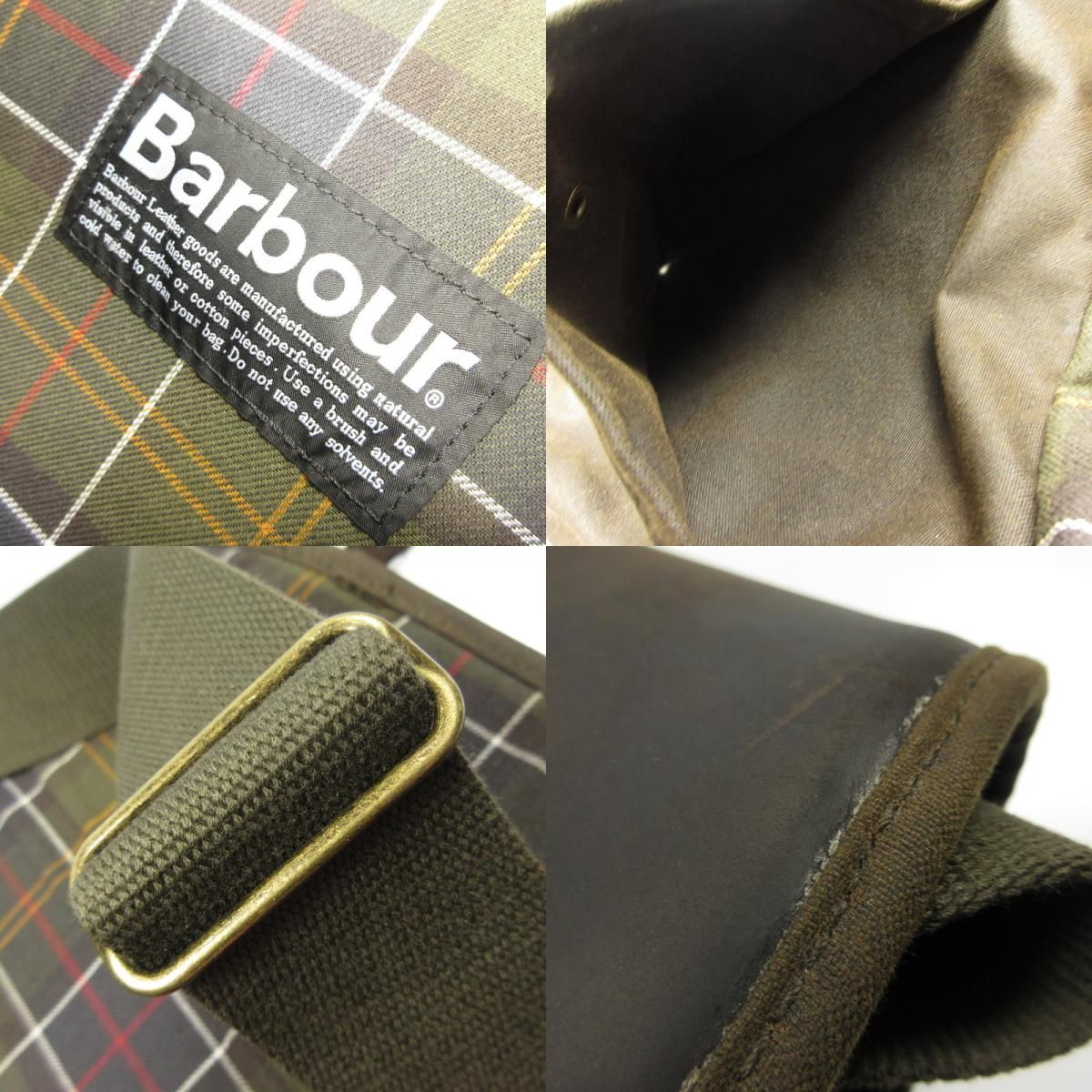 姫路東店】 中古 Barbour | バーブァー ショルダーバッグ WAX LEATHER