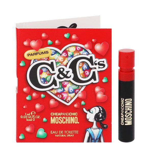 モスキーノ チープ アンド シック (チューブサンプル) EDT・SP 1ml 香水 フレグランス CHEAP AND CHIC MOSCHINO  新品 未使用