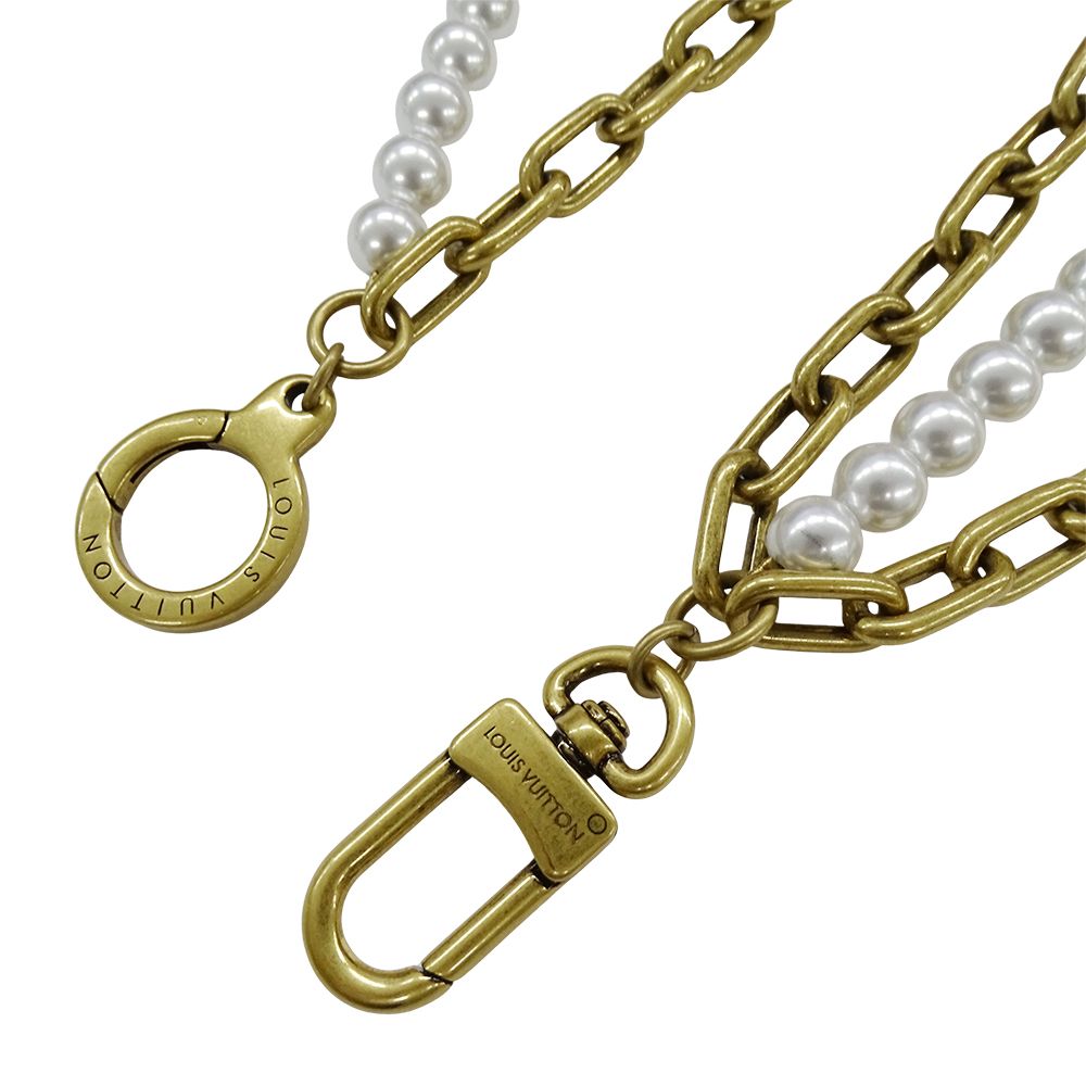 Louis Vuitton ゴールドパールチャーム バッグが輝く☆】ルイヴィトン バッグチャーム パール (Louis Vuitton