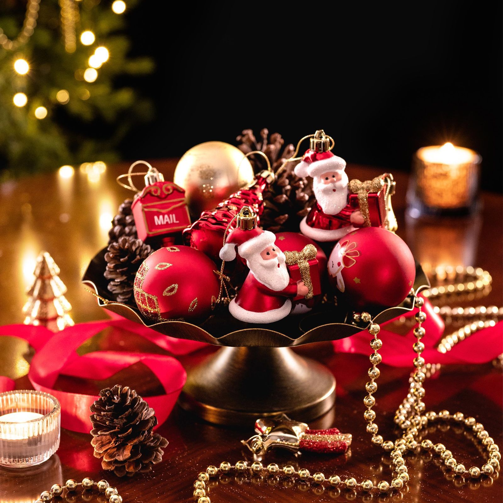 飾り ツリー 飾り付け ボールクリスマス セット おしゃれ 16個 8cm