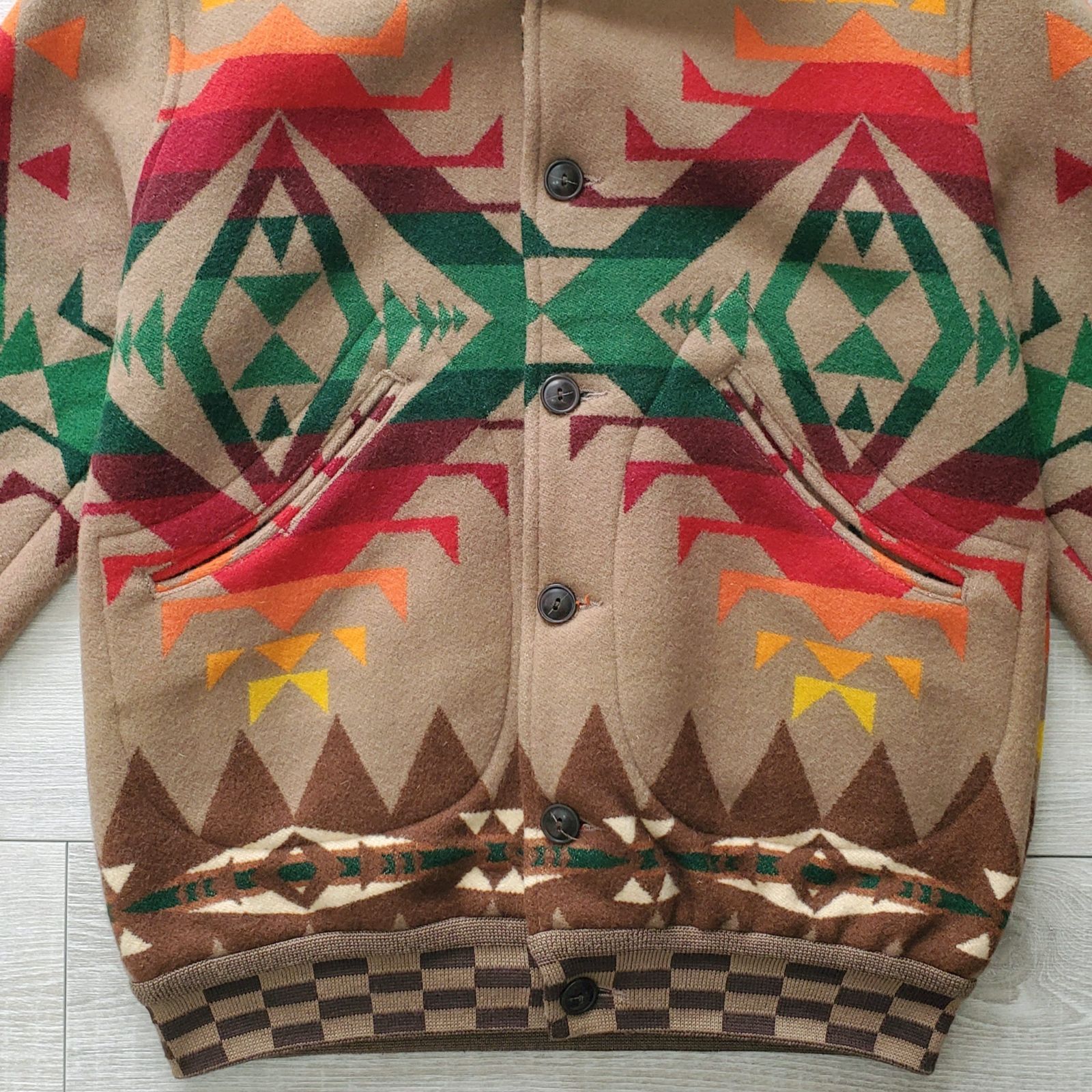 PENDLETONペンドルトン□美品 2000s メキシコ製 USA fabric使用