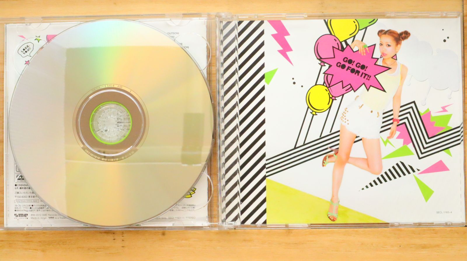 国内盤CD☆西野カナ/Kana Nishino□ GO FOR IT!!(初回生産限定盤)(DVD