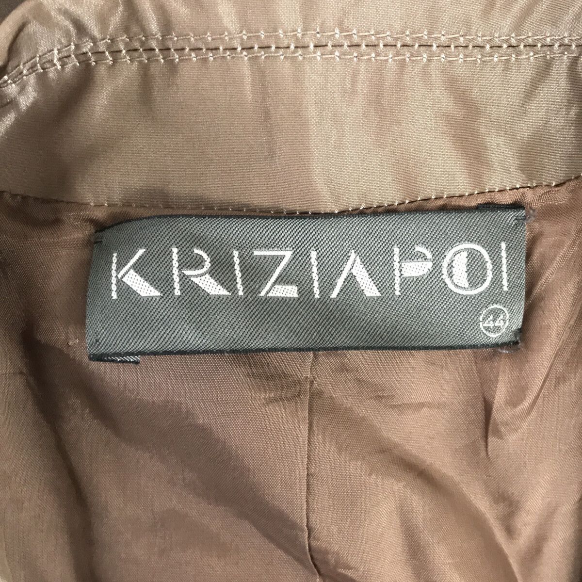 kriziapoi ジャケット 訳アリ】 kriziapoi アウター テラードジャケット シンプル 長袖
