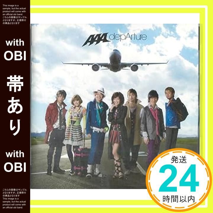帯あり CD AAA 2009 アルバム depArture AAA Party 盤 COCONE CD AAA_07