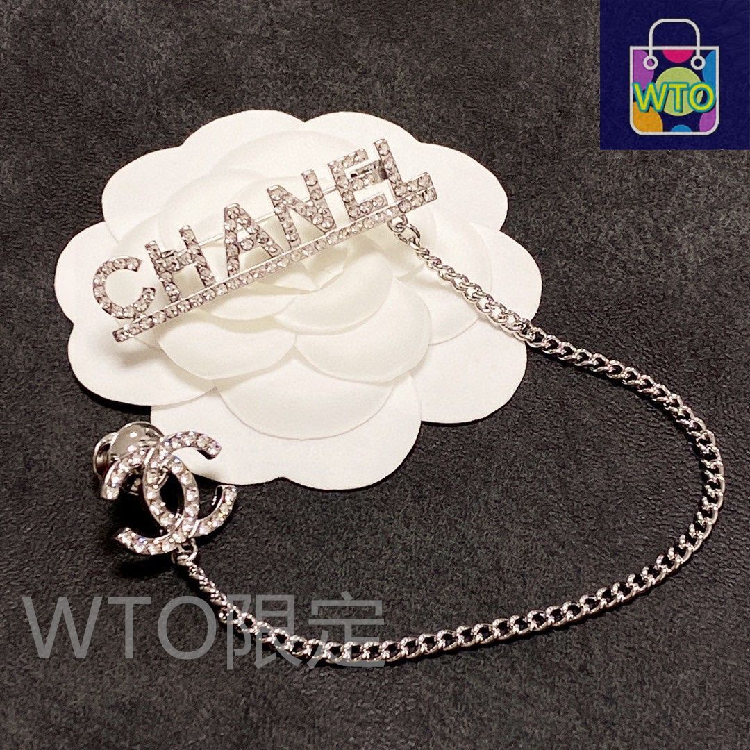 今日特価】CHANEL 新入荷 スモールサイズ ブローチ 送料無料
