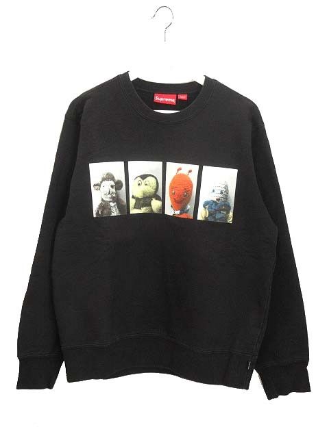 シュプリーム SUPREME Mike Kelley Ahh Youth Crewneck ×マイクケリー フォトプリント クルーネック スウェット M ブラック 長袖 トレーナー トップス AA