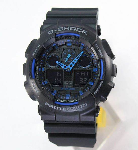 CASIO Gショック GA-100-1A2 海外モデル メンズ 腕時計 カシオ G-SHOCK ジーショック gショック g-shock 時計  gshock アナデジ アナログ デジタル - メルカリ