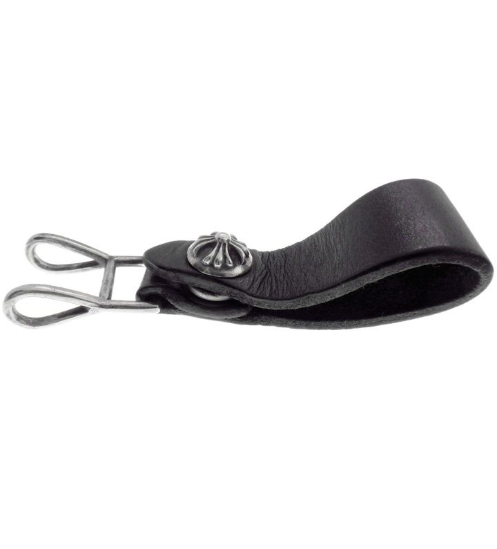 クロムハーツ BELT LOOP クロスボールレザーベルトループ 極美品