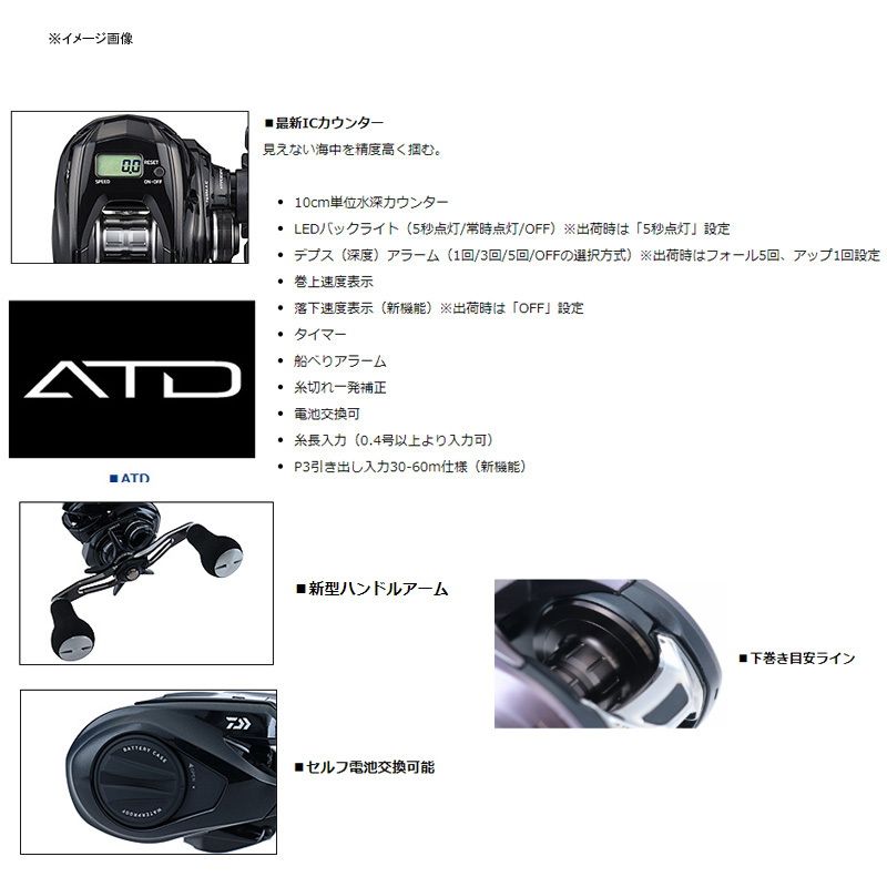 ダイワ(Daiwa)] 21ティエラ A IC 150HL 左ハンドル - メルカリ