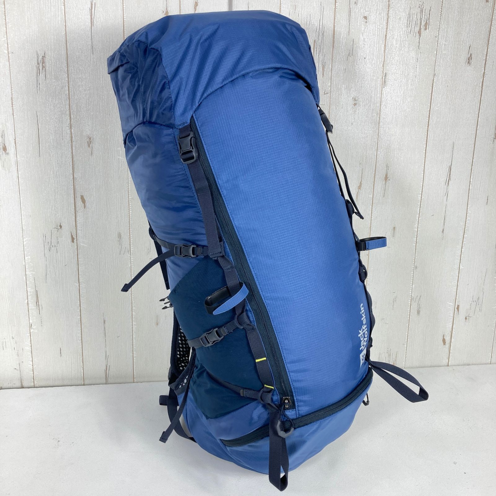 OneSize ネイビー系 Jackwolfskin ジャックウルフスキン プレライトベント 30L Prelight Vent 30L Evening Sky ナイロン バッグ ストレージ バックパック 容量 30L~54L