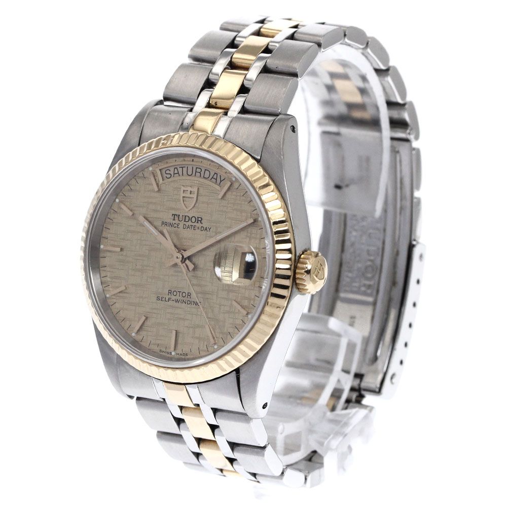 チュードル TUDOR 76213 プリンス デイトデイ 自動巻き メンズ_895575