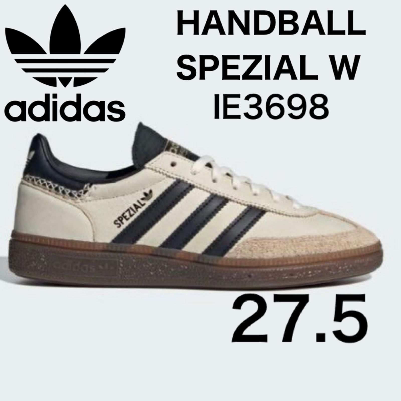 新品⭐️adidas HANDBALL SPEZIAL 27.5cm IE3698 ワンダーホワイト 