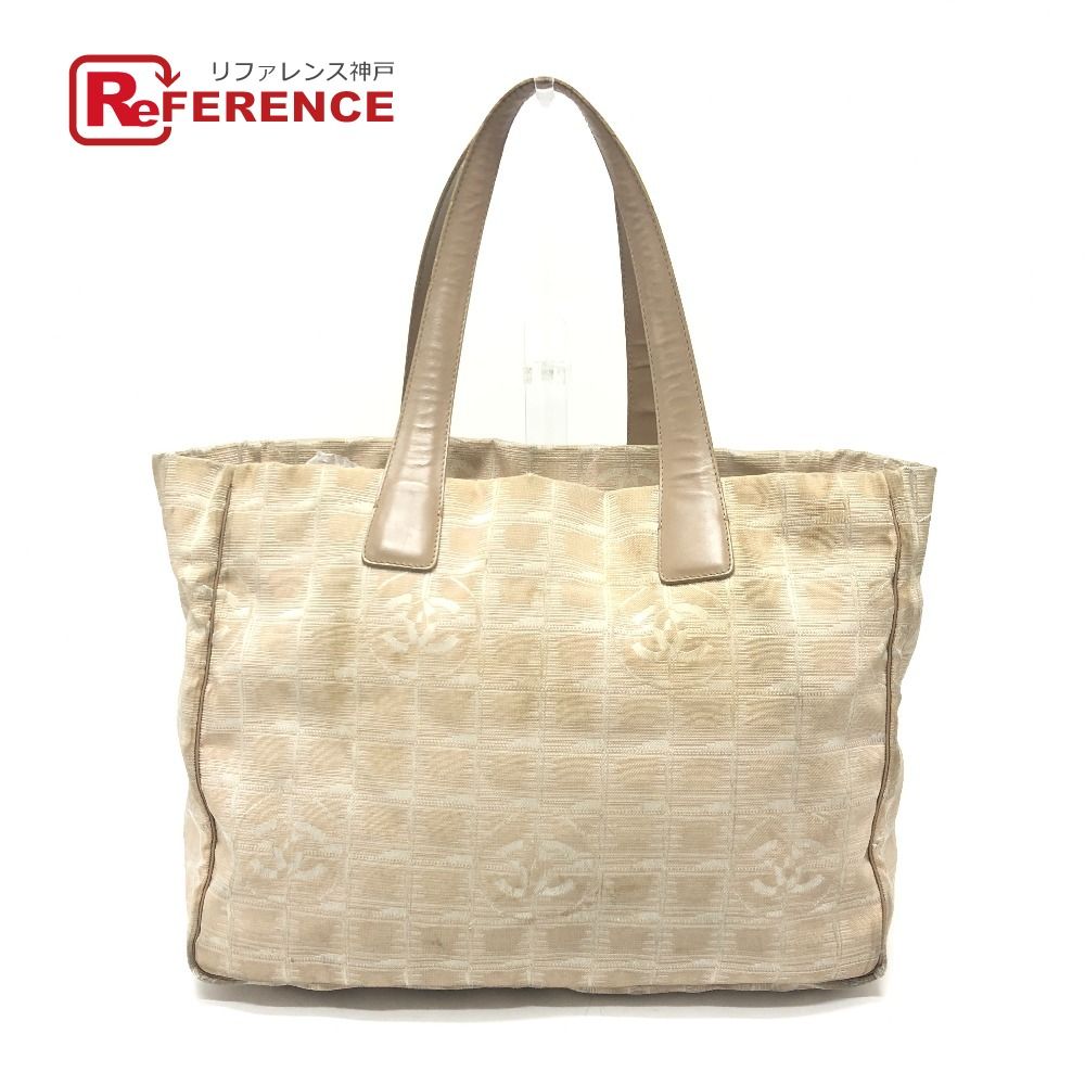 シャネル　CHANEL ニュートラベルライン　トートバッグ　ベージュ　キャンバス CHANEL シャネル ニュートラベルライン 2way ショルダーバッグ