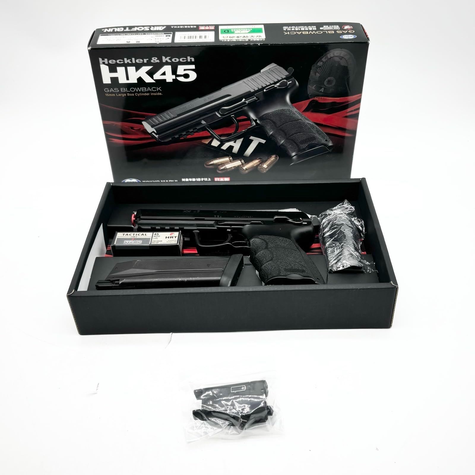 【美品】東京マルイ HK45 ガスブローバック 内部カスタム済み 美品東京マルイ HK45 ガスブローバック 内部カスタム済み 美品東京