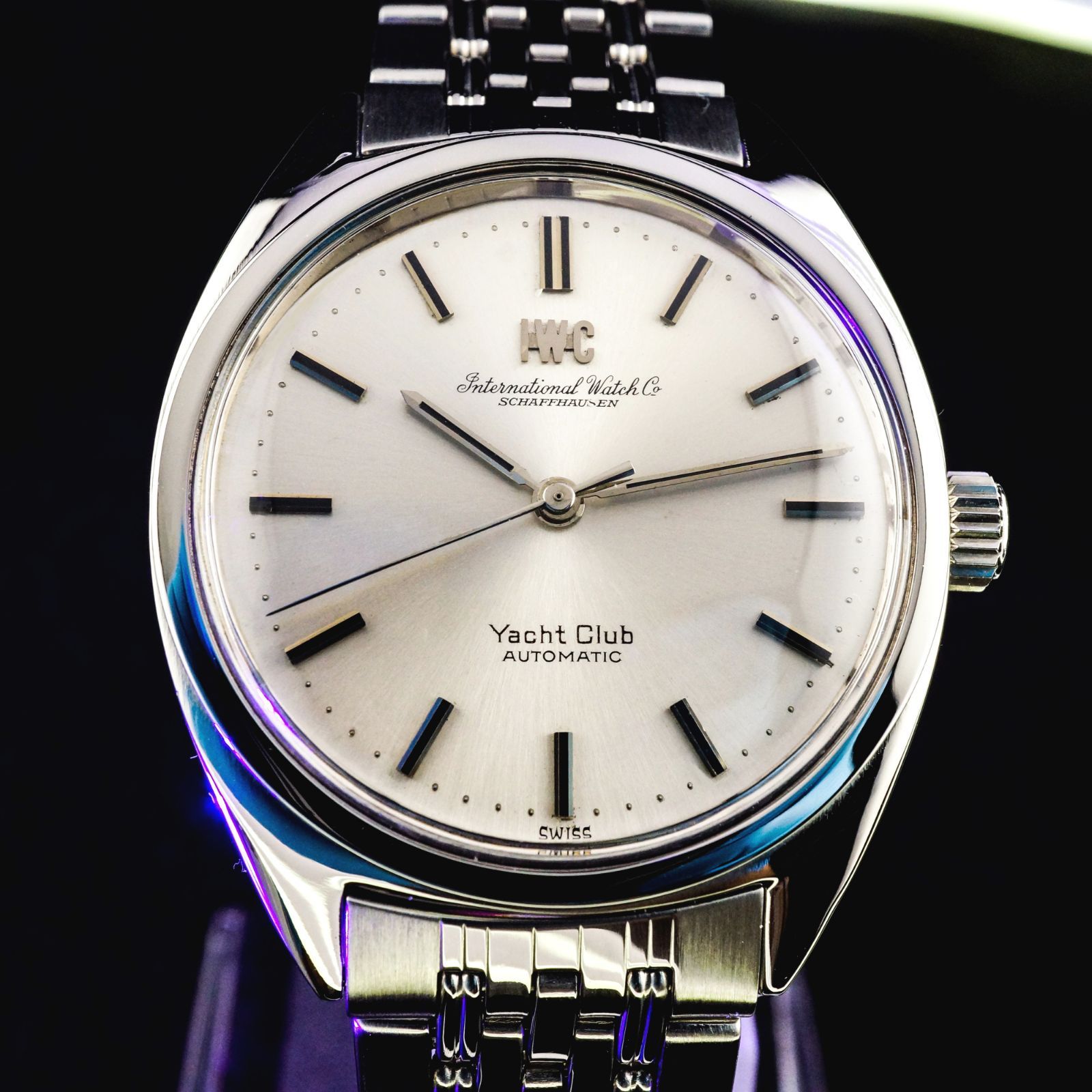 と*し様 オールドインター　IWC シャフハウゼン　シルバー 自動巻き 腕時計 IWC(インターナショナルウォッチカンパニー)SCHAFFAUSEN