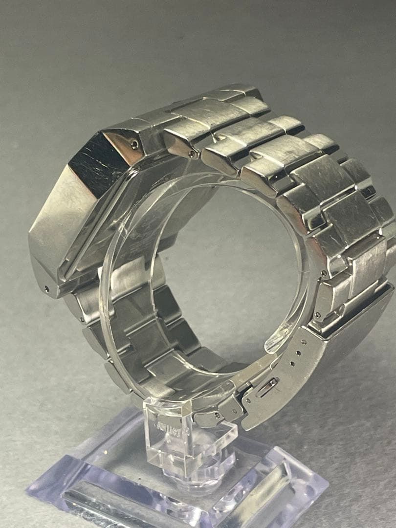 DIESEL ディーゼル DZ-1381 スクエア メンズ 腕時計 稼働品 電池新品