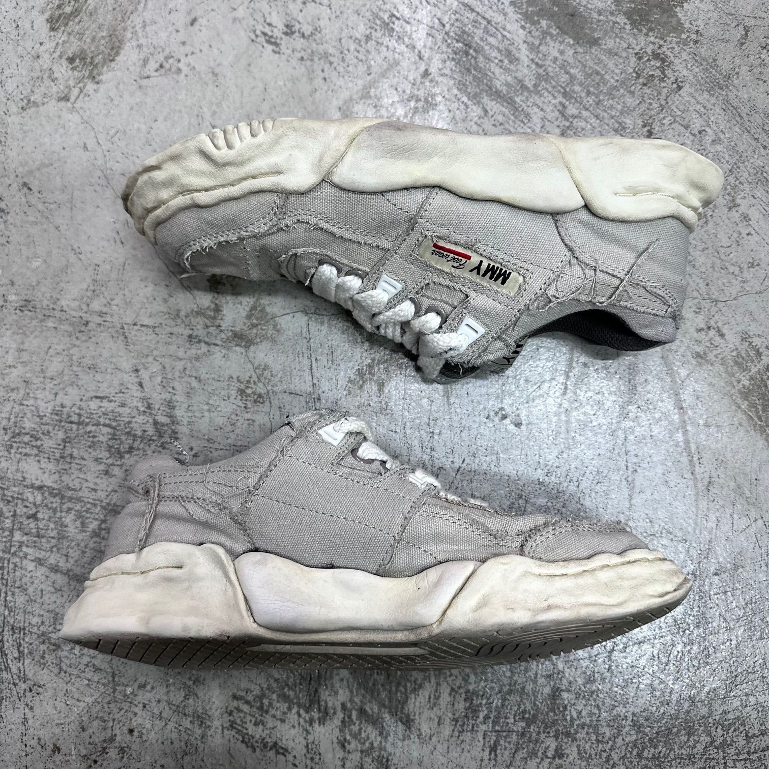 Maison MIHARA YASUHIRO 22SS original sole washed canvas オリジナル 