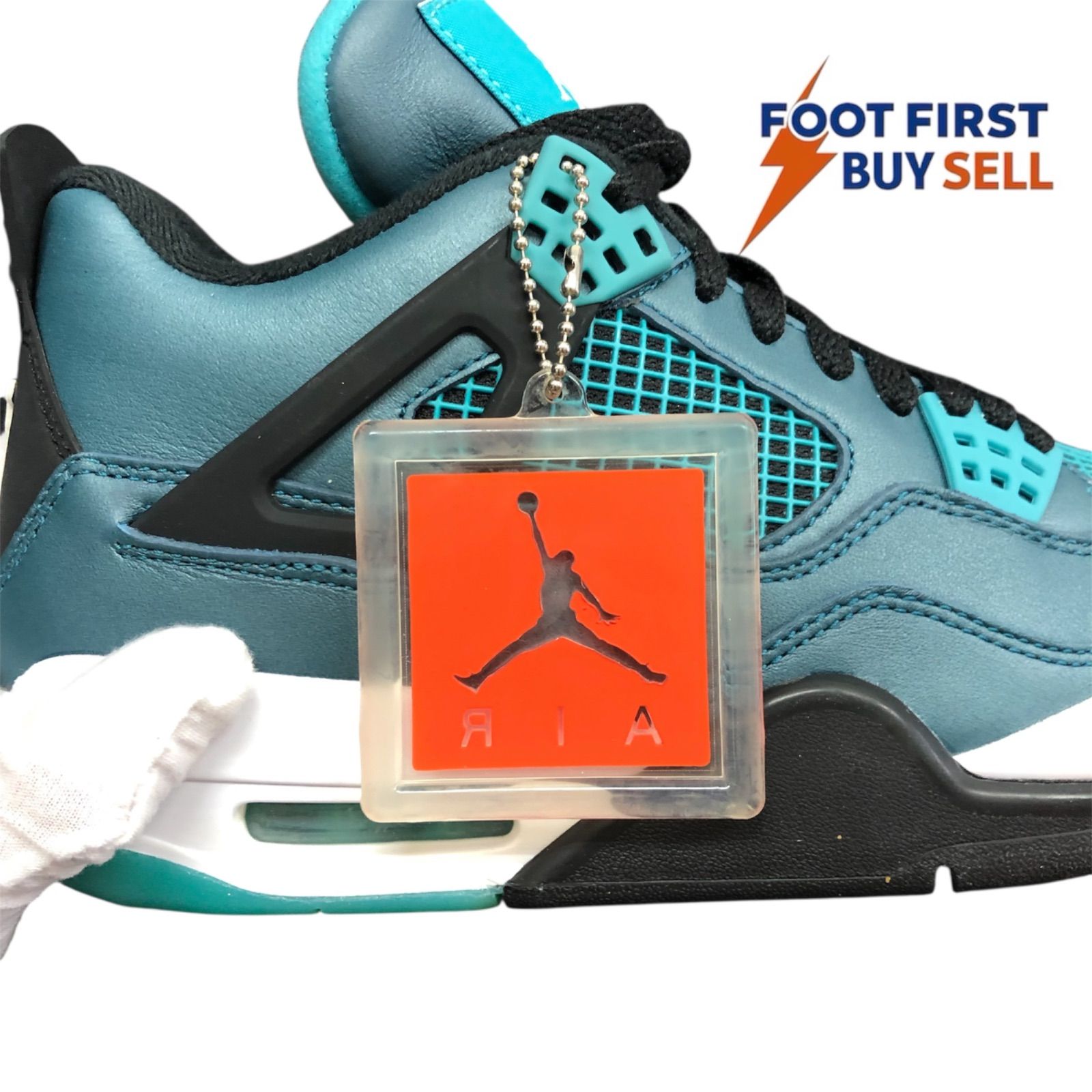 NIKE AIR JORDAN 4 RETRO 30TH ANNIVERSARY TEAL 705331 330 ナイキ 