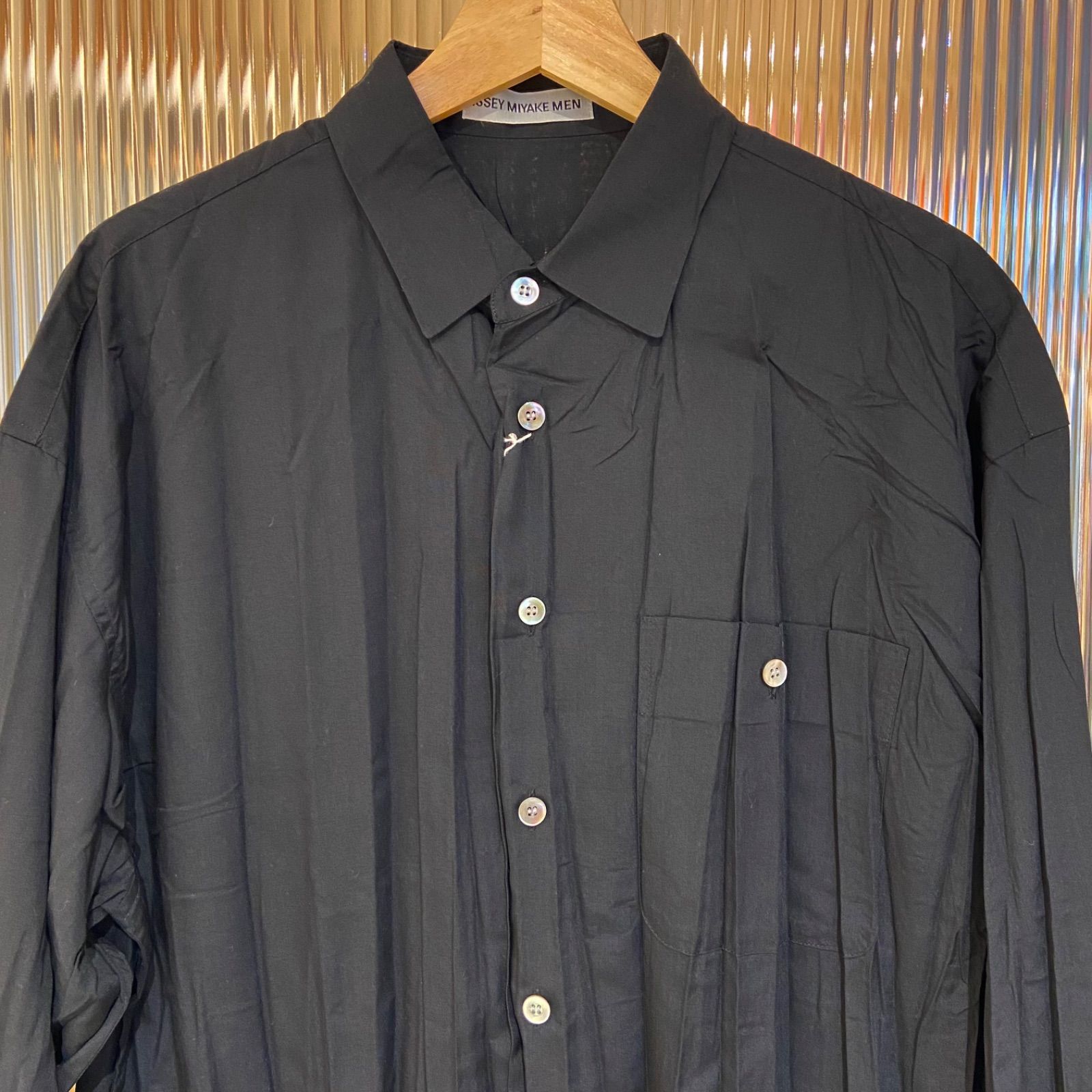 ISSEY MIYAKE MEN ／pleats shirt（イッセイミヤケ メン）プリーツ シャツ - メルカリ