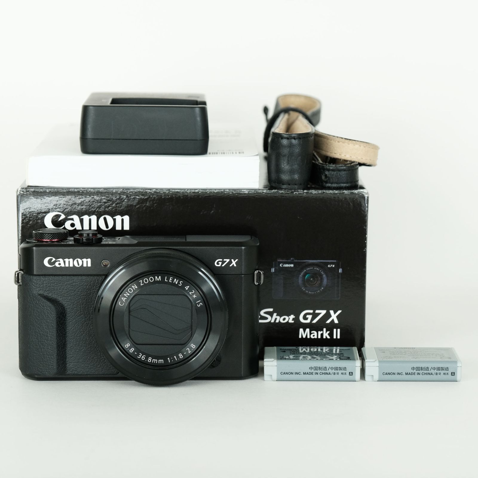 美品｜バッテリー2個付] Canon PowerShot G7X Mark II