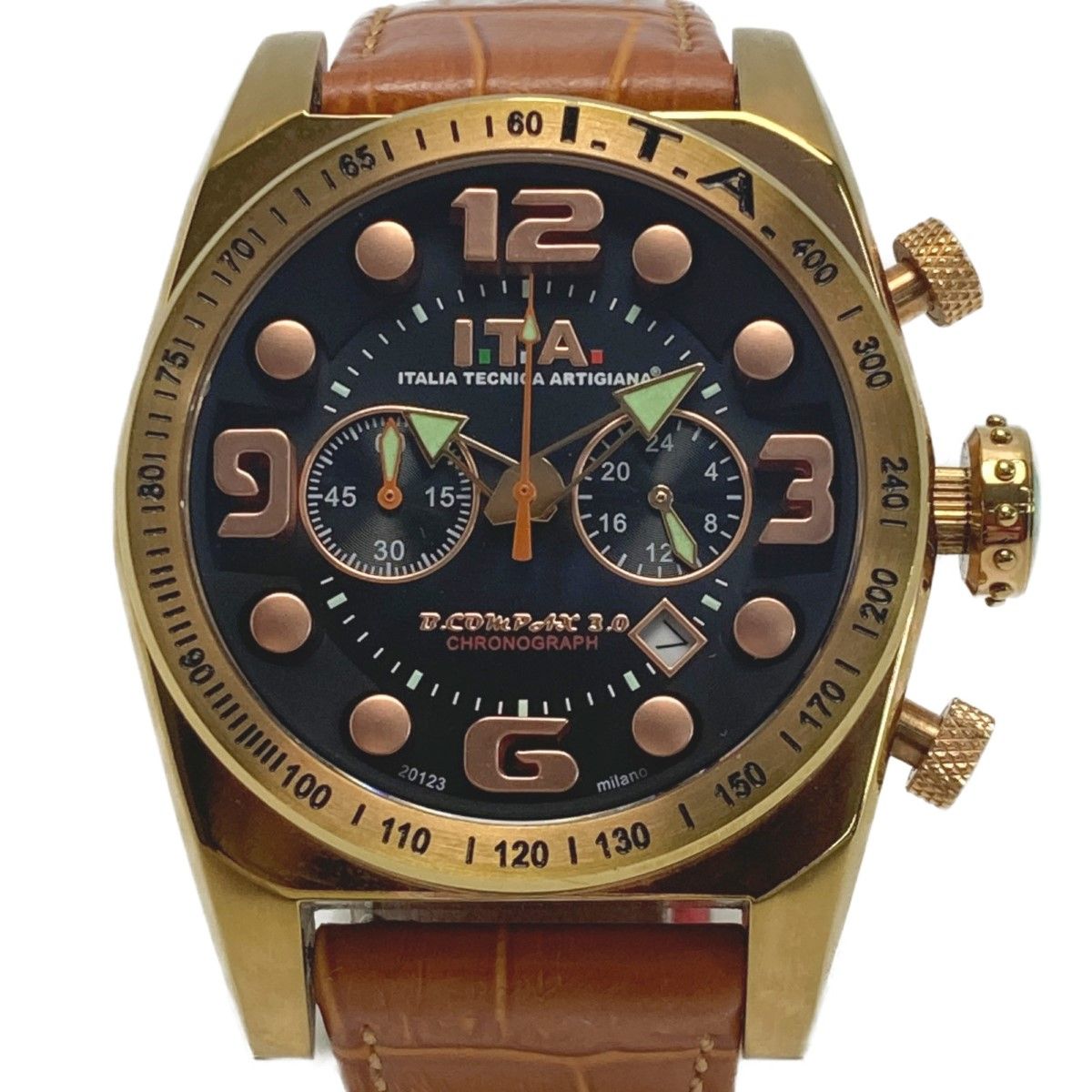 CITIZEN シチズン EXCEED エクシード メンズ腕時計 チタニウム/電波