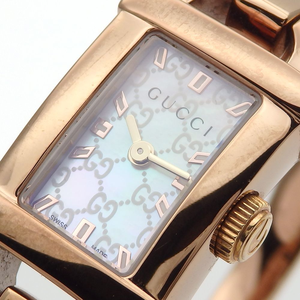 GUCCI グッチ レディース 腕時計 6800L シェル クォーツ - メルカリ