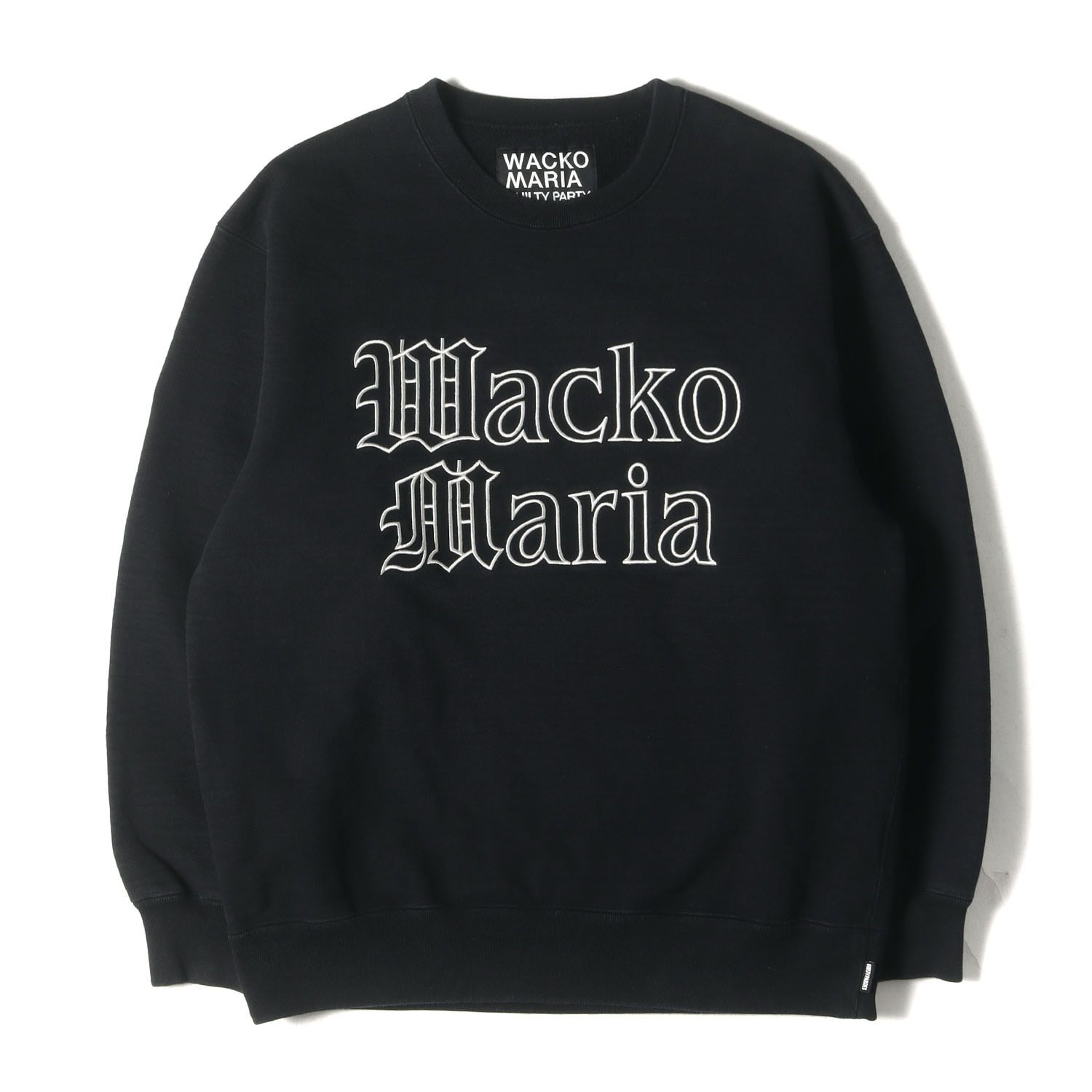 人気完売品】WACKO MARIA（ワコマリア）刺繍スウェットサイズS