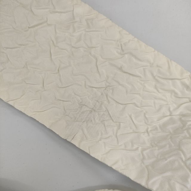 FABIANA FILIPPI 台形フレア エンボス加工 シワ加工 ベルト付き ロング  