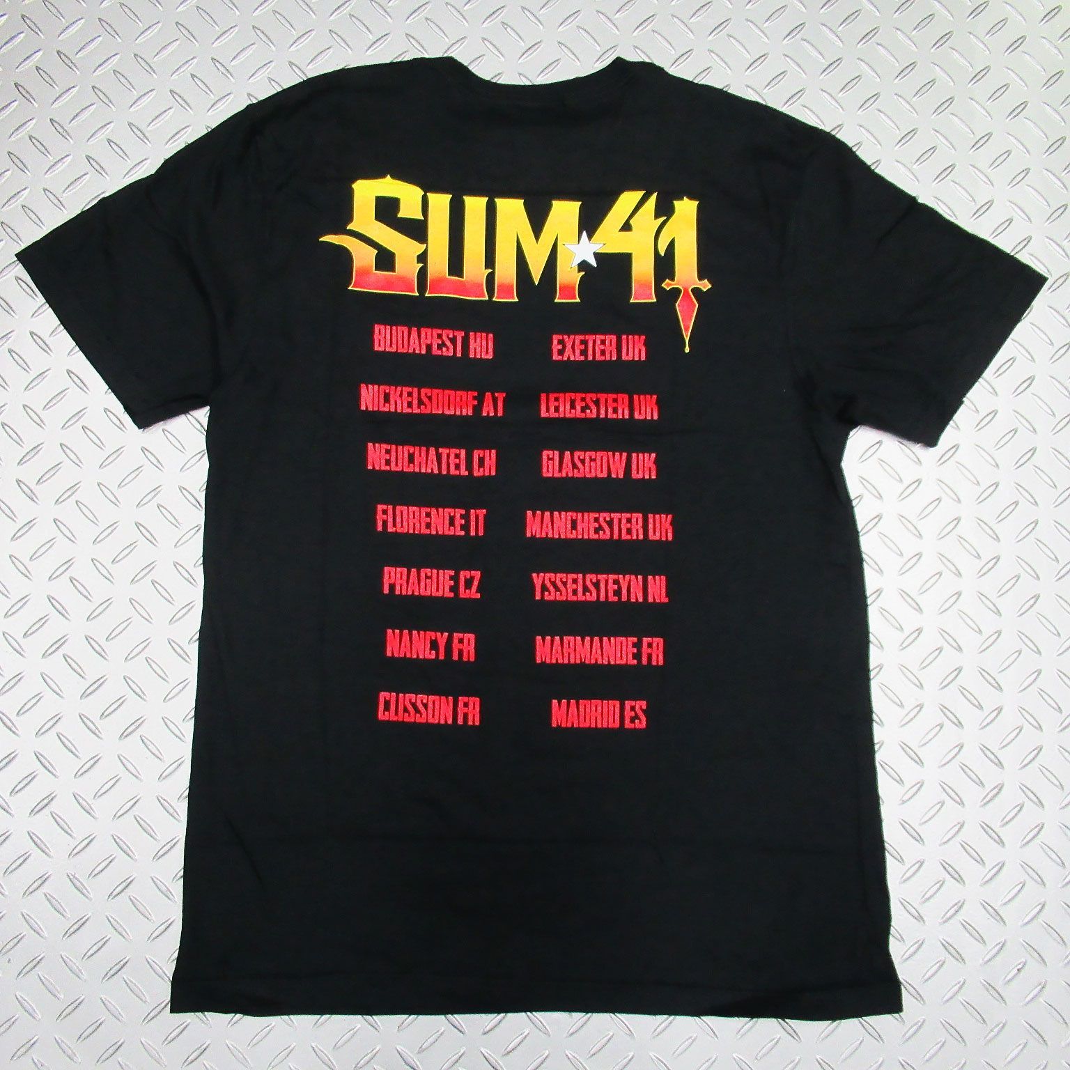 オフィシャル バンドTシャツ SUM 41 Out For Blood ブラック 黒 - メルカリ