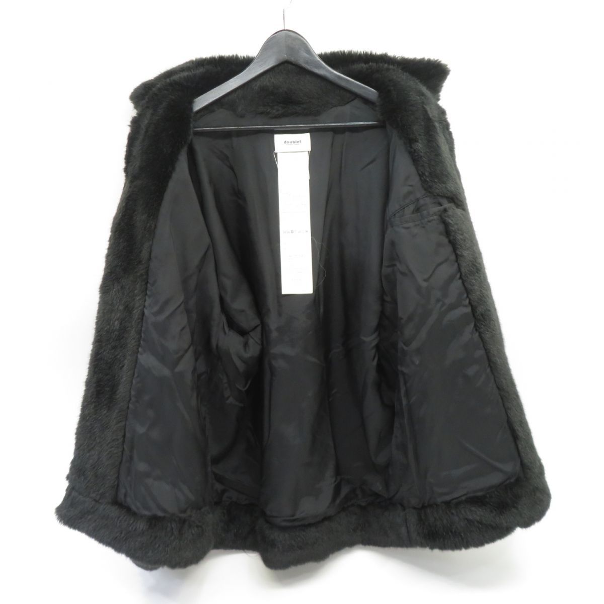 doublet(ダブレット) HAND-PAINTED FUR JACKET ハンドペインテッド 