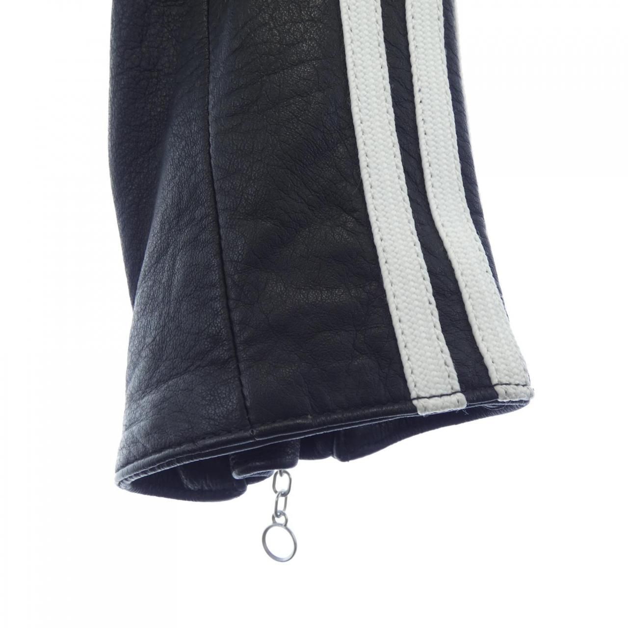 SCOTT レザーライダースジャケット